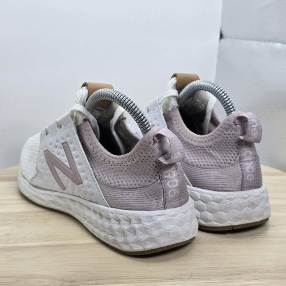 Womens Size 7 - New Balance Fresh Foam Cruz V1 Shoes Running White WCRZRMWS - Picture 7 of 9